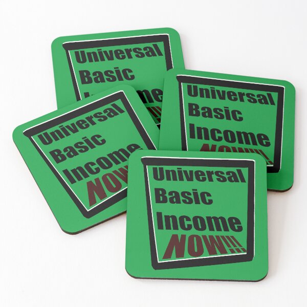 Item preview, Universal Basic Income Now Text - Activist Sign designed and sold by jolabrese.