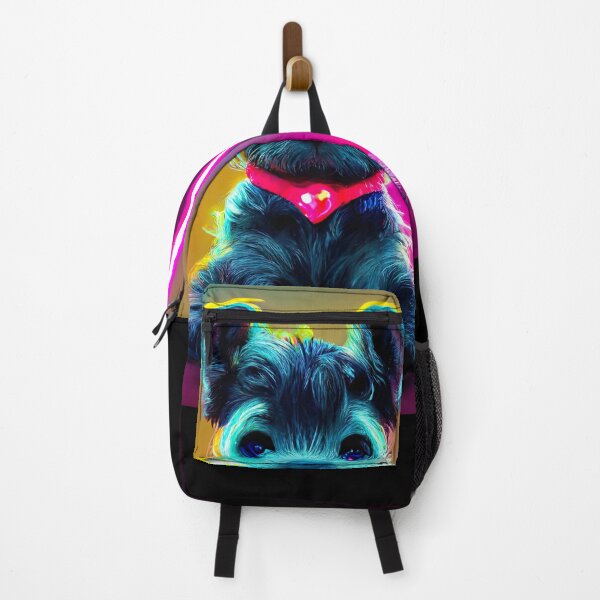 Item preview, Schnauzer Puppy, Neon Dogs, fantastic design perfect for people who love Schnauzers. Grab this design as a gift for your husband, sister or boyfriend, who loves dogs. designed and sold by KnickyKnackyDD.