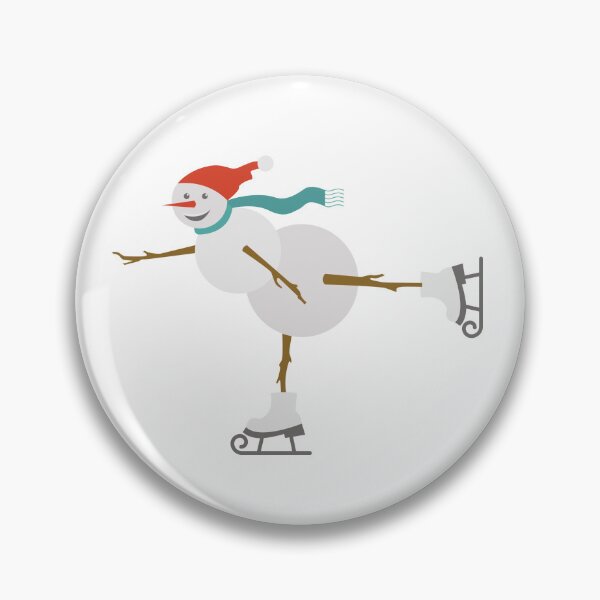 Item preview, Snowman on Iceskates designed and sold by PrintPortal.