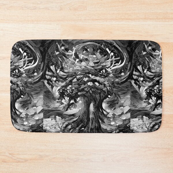 Item preview, Yggdrasil Design 3 - The World Tree (Black & White) - spcreationsco22 designed and sold by SpCreationsCo22.