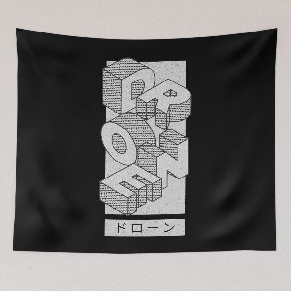 Item preview, Gifts For Quadcopter Pilots With Isometric Letters DRONE designed and sold by funpix-shop.