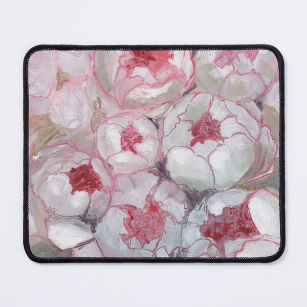 Item preview, Nuria painterly bouquet in pink designed and sold by blursbyai.