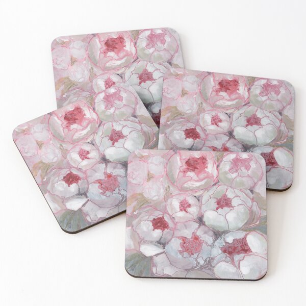 Item preview, Nuria painterly bouquet in pink designed and sold by blursbyai.