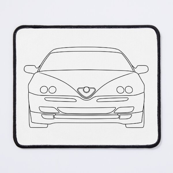 Item preview, Alfa Romeo GTV Spider Type 916 black lines designed and sold by EdimDesign.