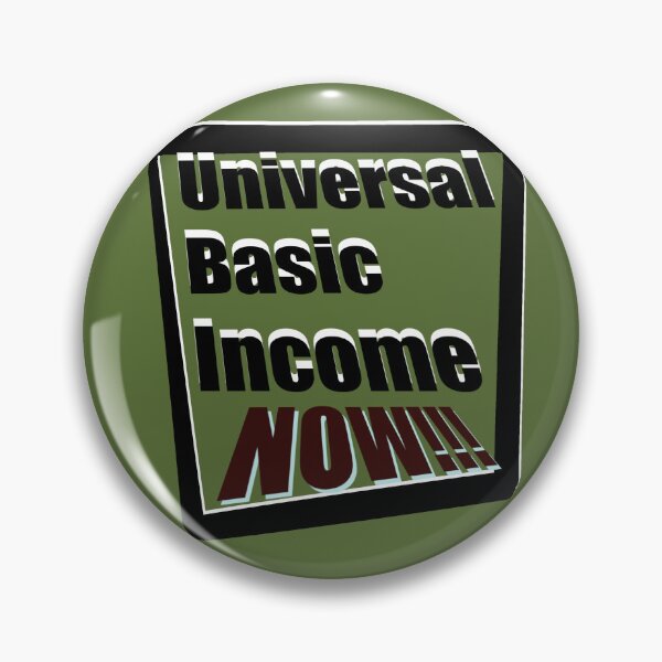 Item preview, Universal Basic Income Now Text in 3D - Activist Sign designed and sold by jolabrese.