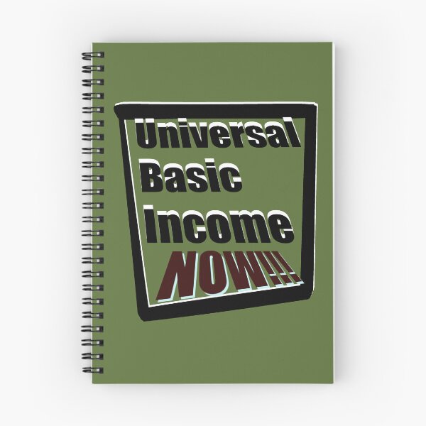 Item preview, Universal Basic Income Now Text in 3D - Activist Sign designed and sold by jolabrese.