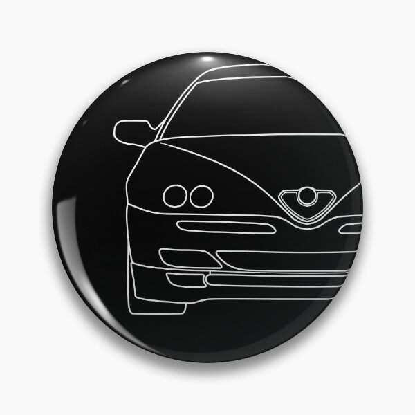 Item preview, Alfa Romeo GTV white lines best t-shirt design designed and sold by EdimDesign.
