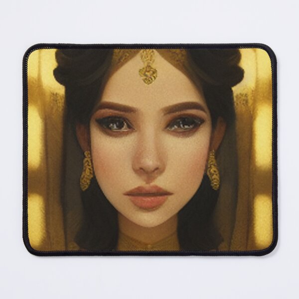 Item preview, drawing of a beautiful Indian princess designed and sold by MaissaArt.