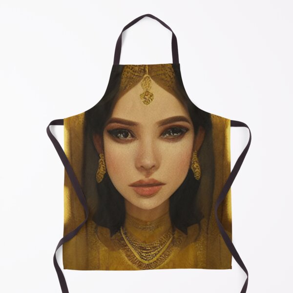 Item preview, drawing of a beautiful Indian princess designed and sold by MaissaArt.