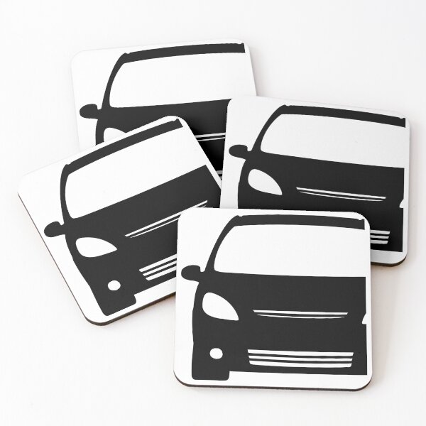 Item preview, Citroen Xsara 1999-2004 black silhouette designed and sold by EdimDesign.