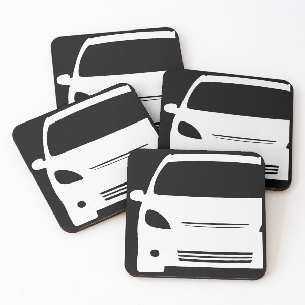 Item preview, Citroen Xsara 1999-2004 white silhouette designed and sold by EdimDesign.