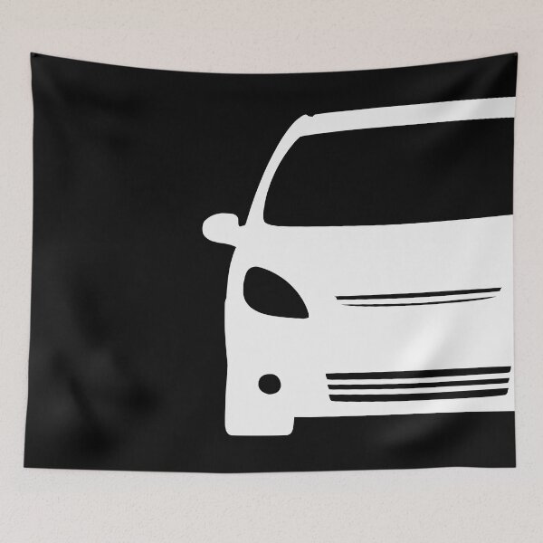 Item preview, Citroen Xsara 1999-2004 white silhouette designed and sold by EdimDesign.