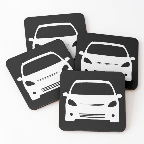 Item preview, Citroen Xsara 1999-2004 white silhouette designed and sold by EdimDesign.