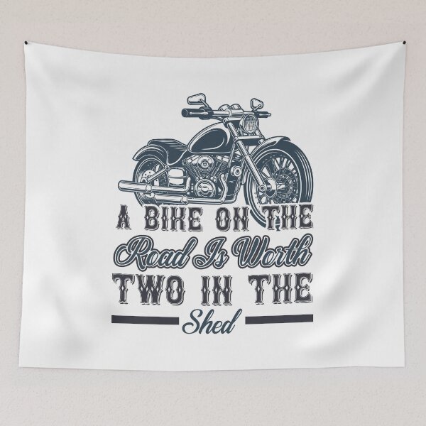 Item preview, A bike on the road is worth two in the shed designed and sold by OHNS Corner.