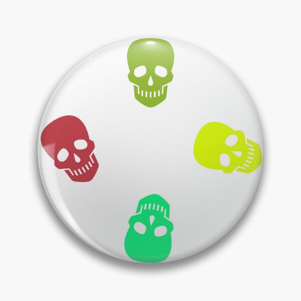 Item preview, Abstract Multi Color Skull Pattern  designed and sold by Pixel4Art.