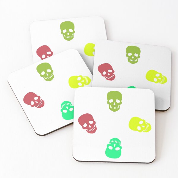 Item preview, Abstract Multi Color Skull Pattern  designed and sold by Pixel4Art.