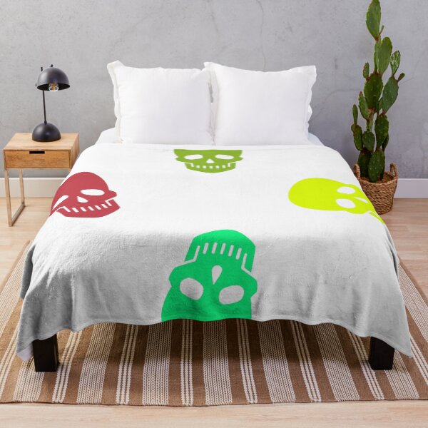 Item preview, Abstract Multi Color Skull Pattern designed and sold by Pixel4Art.