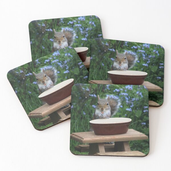 Item preview, Squirrel eating a nut designed and sold by PixelPoppies.