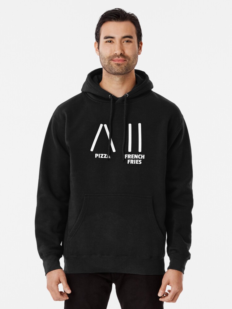 Pizza French Fries Funny Ski Instructor Skiing Gift