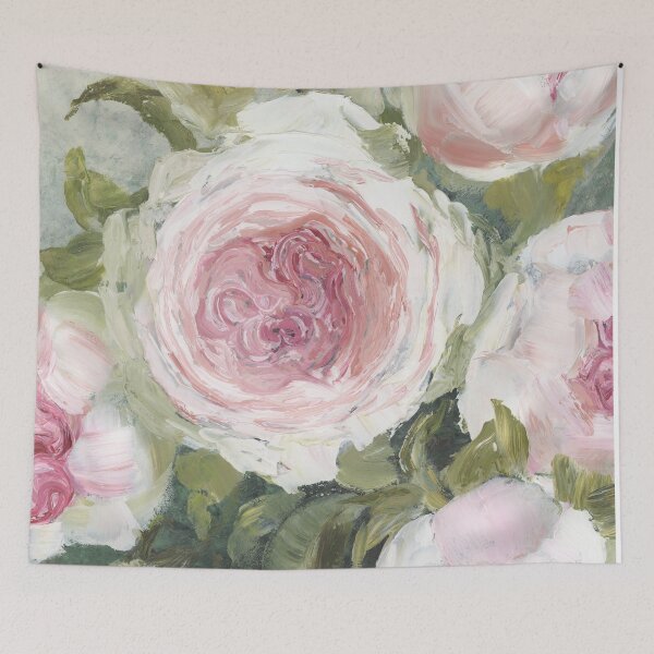 Item preview, Freyia painterly florals designed and sold by blursbyai.