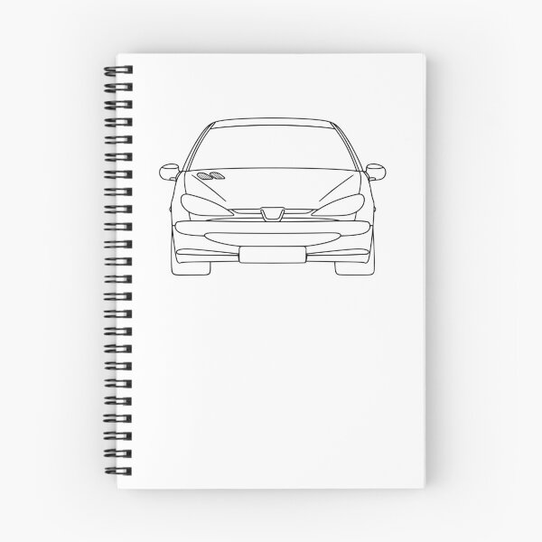 Item preview, Peugeot 206 black lines designed and sold by EdimDesign.