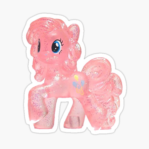 Item preview, Pinkie pie glitter figurine my little pony designed and sold by iloveshinchan.