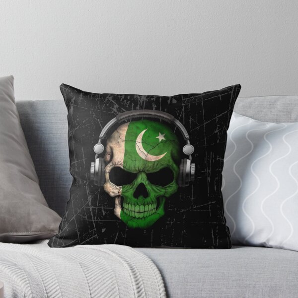 Item preview, Dj Skull with Pakistani Flag designed and sold by JeffBartels.