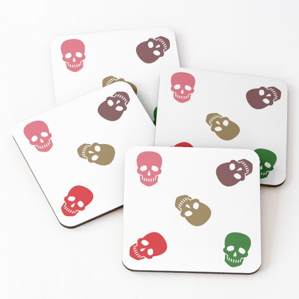 Item preview, Abstract Multi Color Skull Pattern  designed and sold by Pixel4Art.