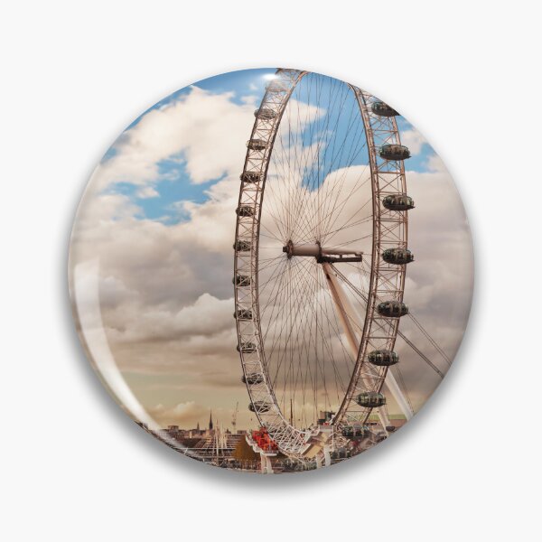 Item preview, London eye, River Thames, Hungerford Bridge and Golden Jubilee Bridges designed and sold by HofTao.