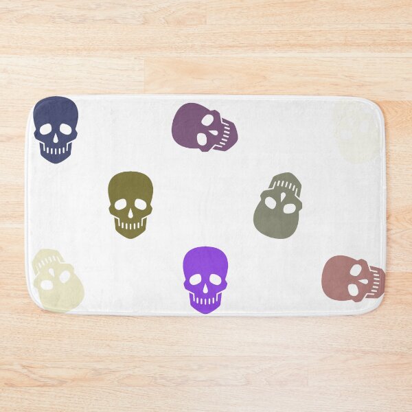 Item preview, Abstract Multi Color Skull Pattern  designed and sold by Pixel4Art.