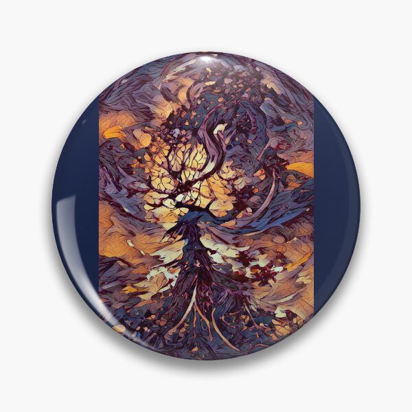 Item preview, Yggdrasil Design 4 - Destruction of the World Tree - spcreationsco22 designed and sold by SpCreationsCo22.
