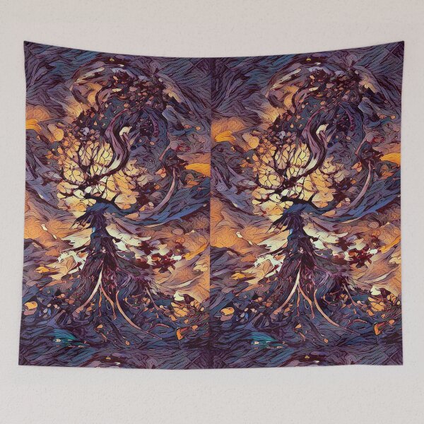 Item preview, Yggdrasil Design 4 - Destruction of the World Tree - spcreationsco22 designed and sold by SpCreationsCo22.