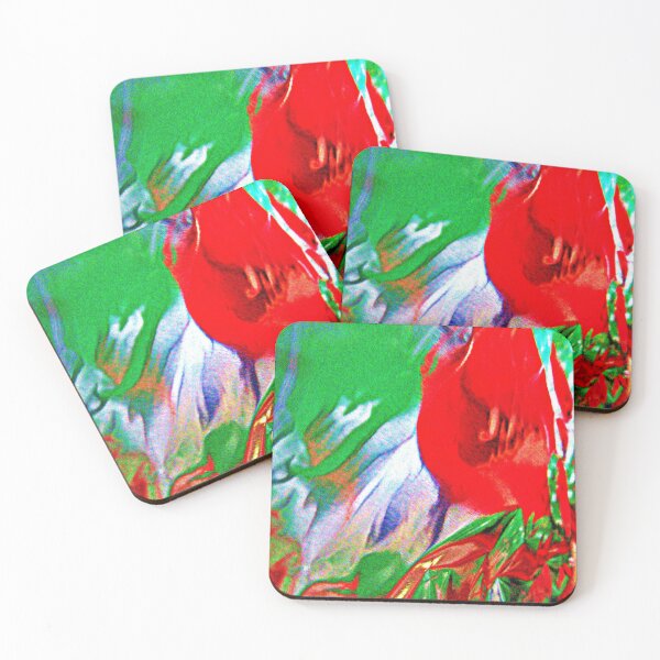 Item preview, Abstract red flower designed and sold by Shulie1.