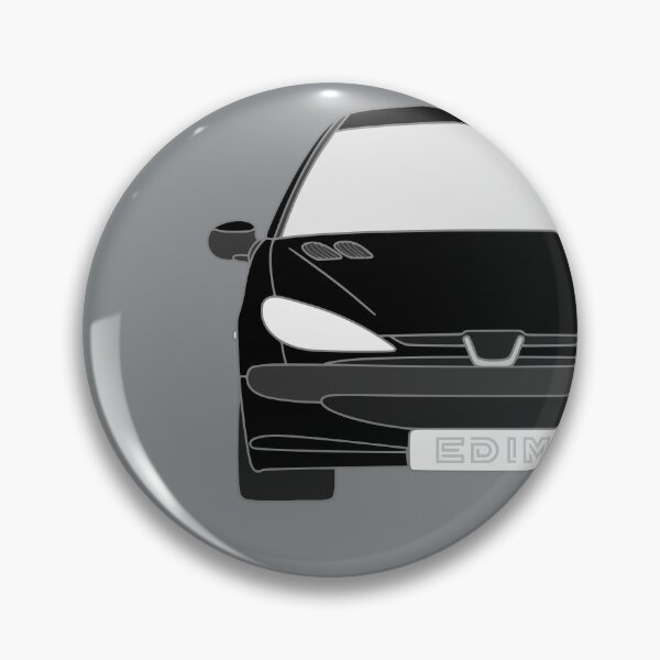 Item preview, Peugeot 206 front black color designed and sold by EdimDesign.