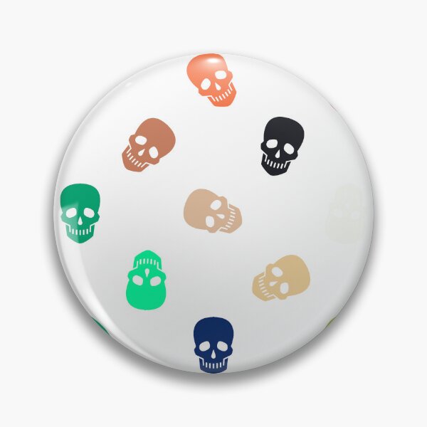Item preview, Abstract Multi Color Skull Pattern  designed and sold by Pixel4Art.