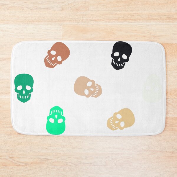 Item preview, Abstract Multi Color Skull Pattern  designed and sold by Pixel4Art.