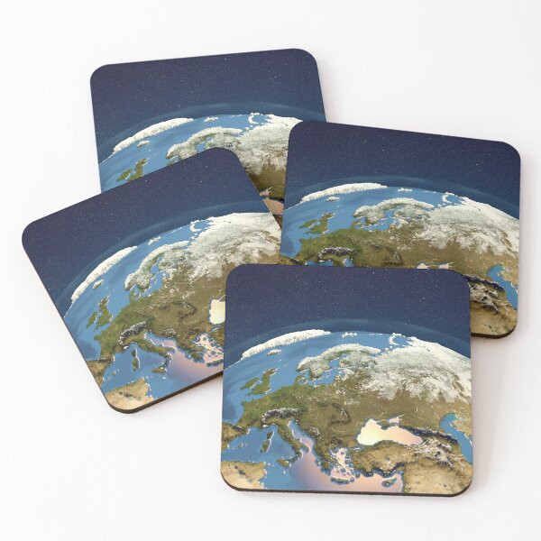 Item preview, Planet Earth from space showing Western Europe designed and sold by Kateryna Kon.