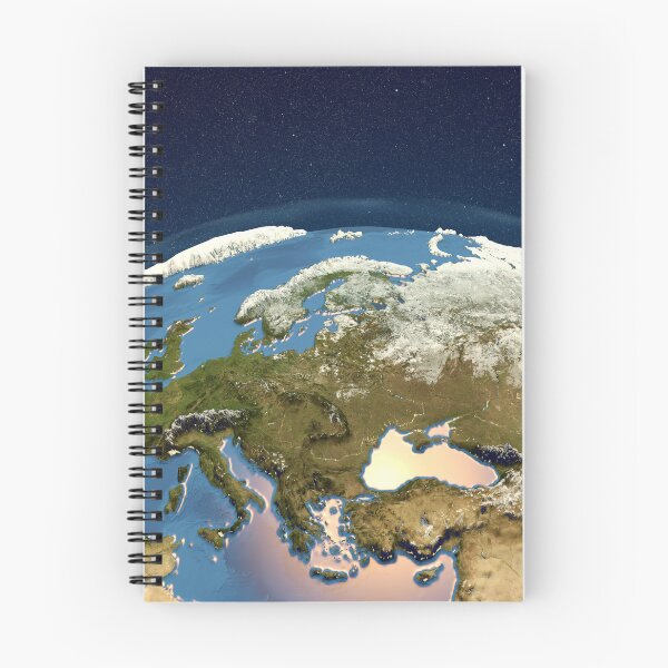 Item preview, Planet Earth from space showing Western Europe designed and sold by Kateryna Kon.