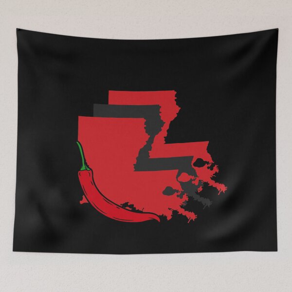Item preview, Louisiana Border, Ragin' Cajuns designed and sold by LatterDaze.