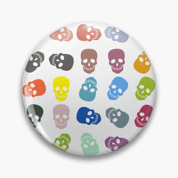 Item preview, Abstract Multi Color Skull Pattern  designed and sold by Pixel4Art.