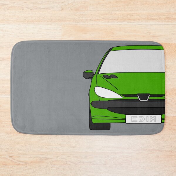 Item preview, Peugeot 206 front apple green color designed and sold by EdimDesign.