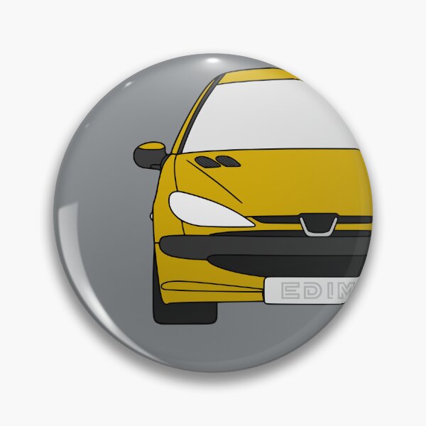 Item preview, Peugeot 206 front gold color designed and sold by EdimDesign.