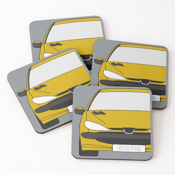 Item preview, Peugeot 206 front gold color designed and sold by EdimDesign.