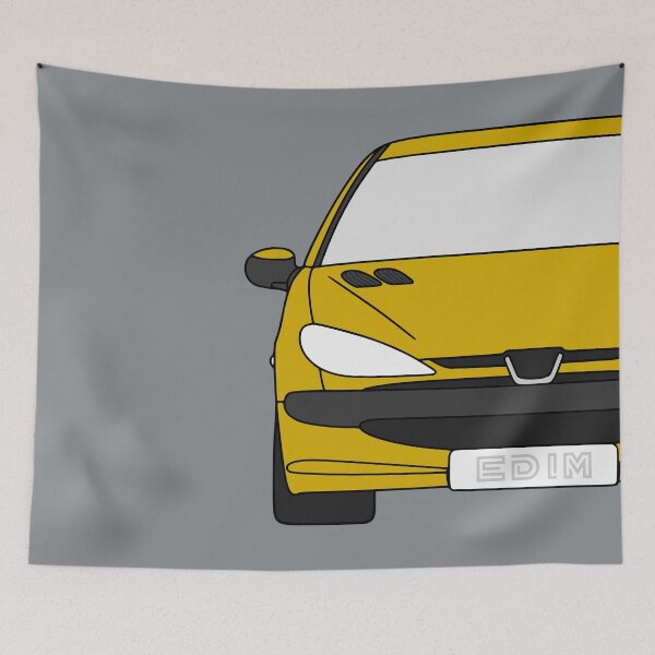 Item preview, Peugeot 206 front gold color designed and sold by EdimDesign.