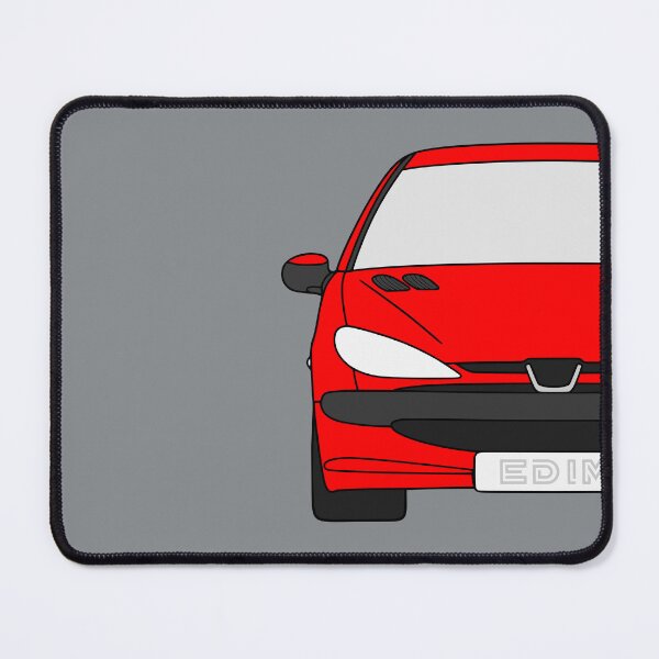 Item preview, Peugeot 206 front red color designed and sold by EdimDesign.
