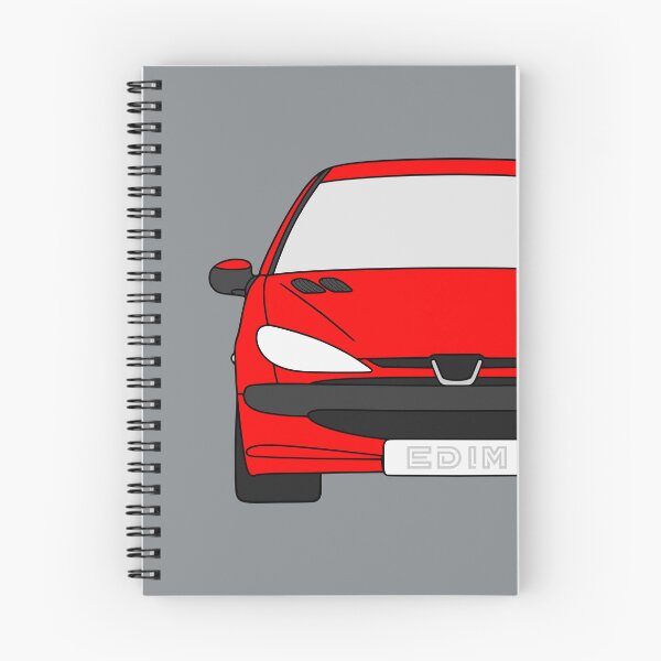 Item preview, Peugeot 206 front red color designed and sold by EdimDesign.