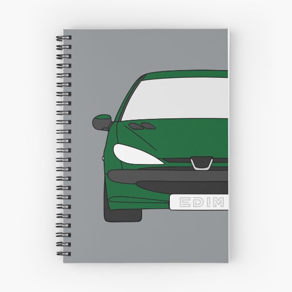 Item preview, Peugeot 206 front forest green color designed and sold by EdimDesign.