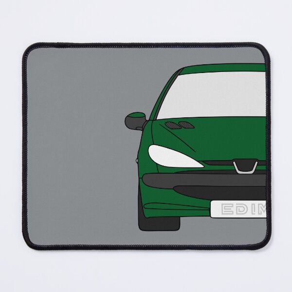 Item preview, Peugeot 206 front forest green color designed and sold by EdimDesign.