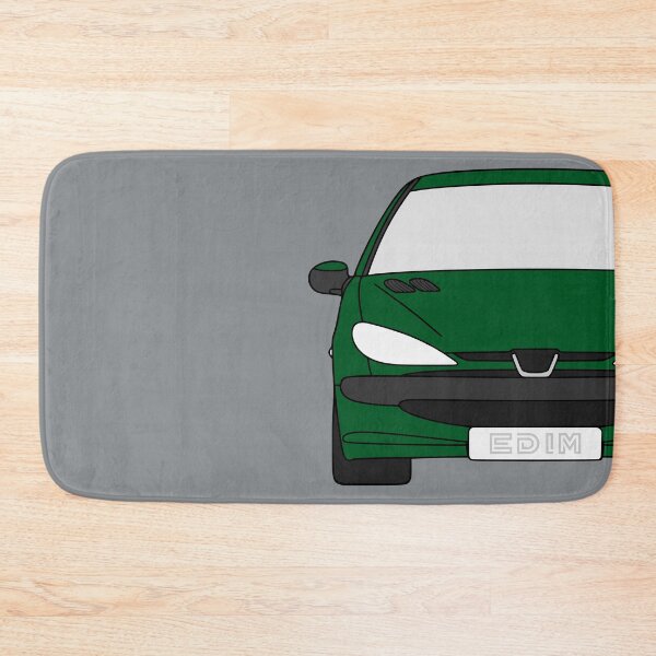 Item preview, Peugeot 206 front forest green color designed and sold by EdimDesign.