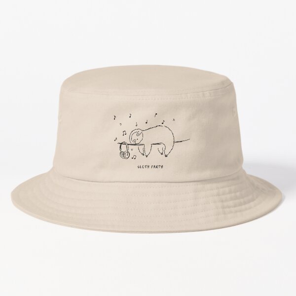 Kawaii Yellow Yippee Cat Bucket Hat